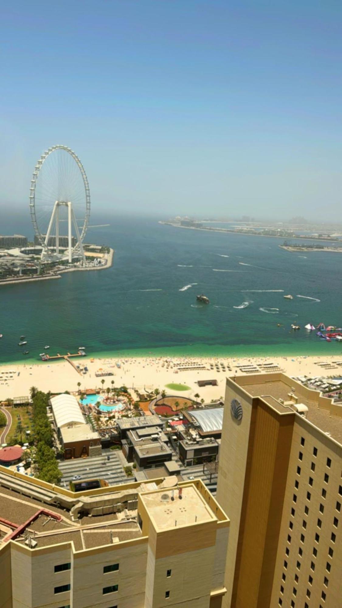 Panoramic Sea View & Eye, Mins To Jbr Apartment