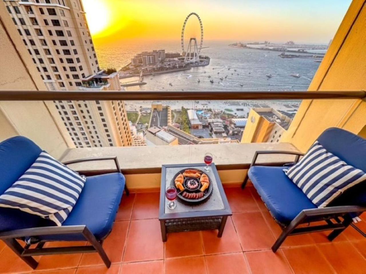 Panoramic Sea View & Eye, Mins To Jbr *