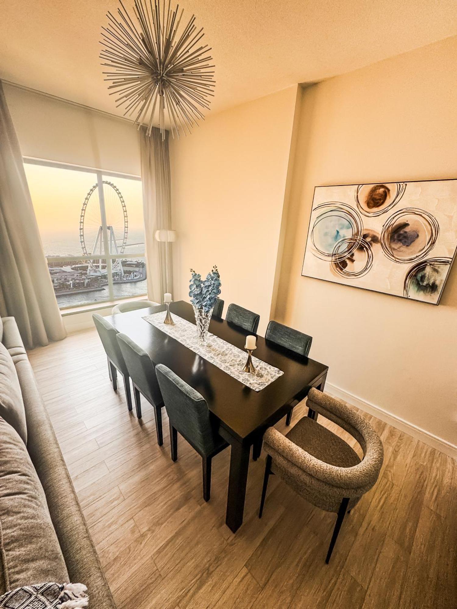 Panoramic Sea View & Eye, Mins To Jbr Apartment Dubai